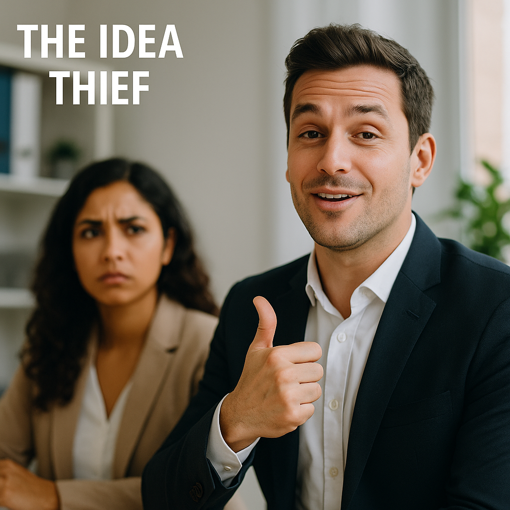 the idea thief Ombuds Sarah Hannah-Spurlock Sage Mediation and Consulting